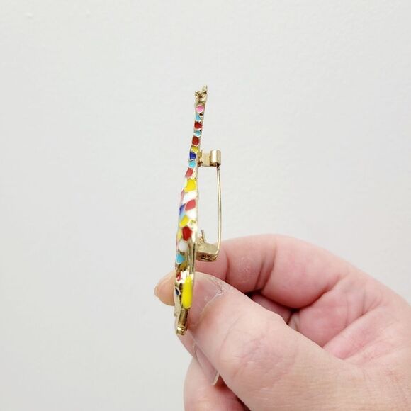 Brand New Giraffe Brooch Pin - Picture 5 of 7